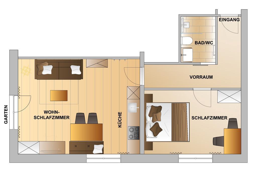 Appartements Zerzer Ried im Oberinntal Zimmer foto